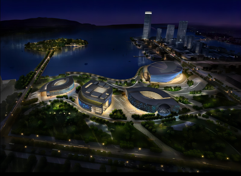 东方体育中心照明工程